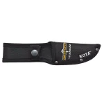 Western Kota 8.25 in. Titanium Bonded Drop Point Fixed Blade Knife with G10 Handle and Sheath thumbnail 3