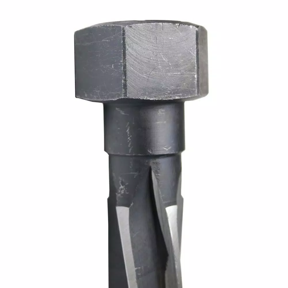 Drill America 9/16 in. High Speed Steel Long Bridge Construction Reamer Bit with Hex Shank