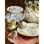 Certified International Sweet Bunny 10.75 in. Multicolored Earthenware Deep Serving Bowl thumbnail 4