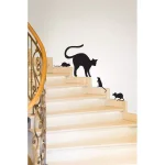WallPops Black Cat and Mouse Halloween Wall Decal Kit, 24 in. x 17.5 in. thumbnail 1