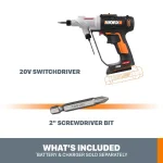 Worx 20V Power Share Switchdriver 2-in-1 Cordless Drill/Driver (Bare Tool Only) thumbnail 10