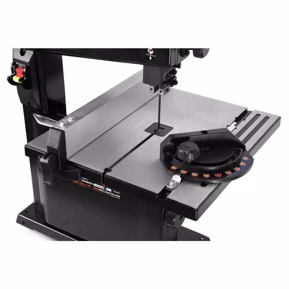 WEN 9 in. Benchtop Band Saw, 2.5 Amp, 1/3 HP Corded Vertical Band Saw