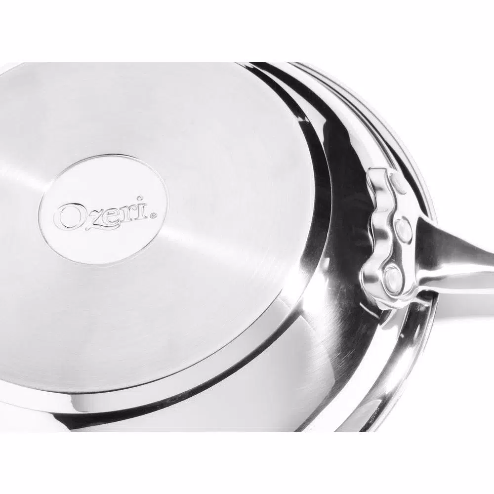 Ozeri Earth Pan ETERNA 10 in. Stainless Steel Nonstick Frying Pan, Tri-Ply Induction Compatible