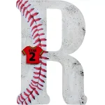 Jeff McWilliams Designs 15 in. Oversized Unfinished Wood Letter (R) - Industrial Style Wall Decor thumbnail 3