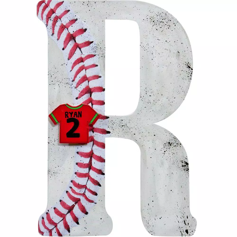 Jeff McWilliams Designs 15 in. Oversized Unfinished Wood Letter (R) - Industrial Style Wall Decor