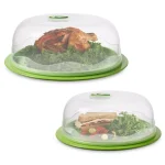 Ozeri INSTAVAC Ready-Serve Domed Food Storage Container Set, 4-Piece BPA-Free Vacuum Seal Nesting Set thumbnail 7