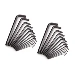 TEKTON 26-Piece Long Arm Ball End Hex Key Wrench Set, Inch and Metric thumbnail 6