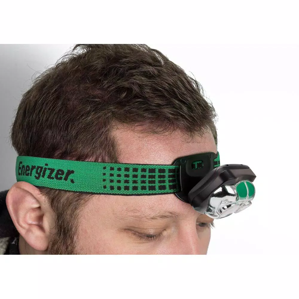 Energizer Vision Ultra HD Rechargeable LED Headlamp, 400 Lumens, Water Resistant