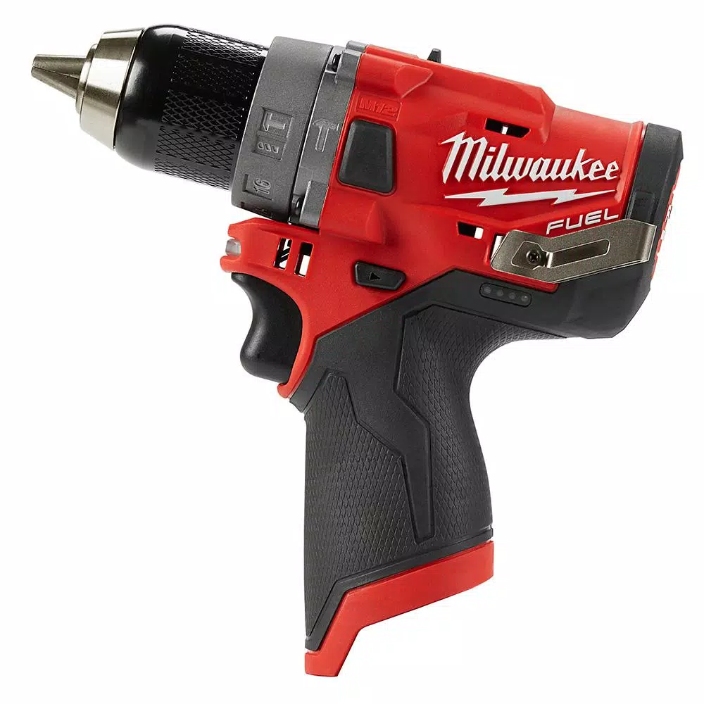 Milwaukee M12 FUEL 12V Lithium-Ion Brushless 1/2 in. Hammer Drill (Tool-Only)
