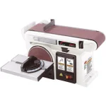 Shop Fox 4 in. x 36 in. Horizontal/Vertical Belt and Disc Combo Sander, 1/2 HP, 120V thumbnail 1