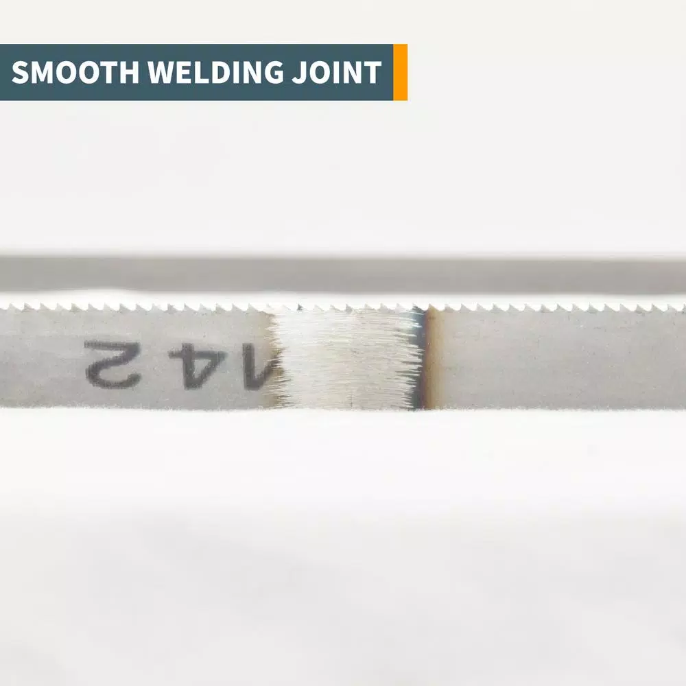 POWERTEC 80 in. x 1/2 in. 14 TPI Bi-Metal Bandsaw Blade for Soft Metals and Non-Ferrous Alloys