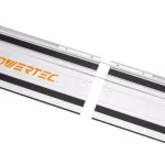 POWERTEC 55 in. Track Saw Guide Rail and Connector Kit for Makita or Festool (2-Pack) thumbnail 3