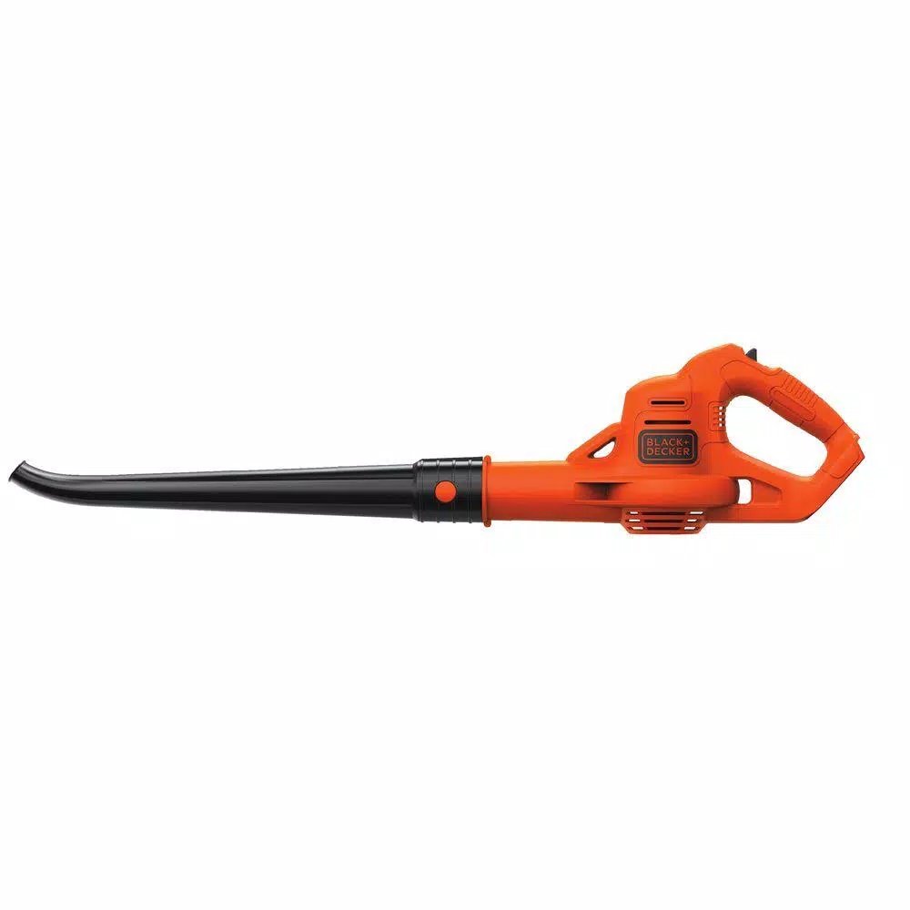 BLACK+DECKER 20V MAX Cordless Handheld Leaf Sweeper, 130 MPH, 100 CFM, Includes 1.5 Ah Battery and Charger