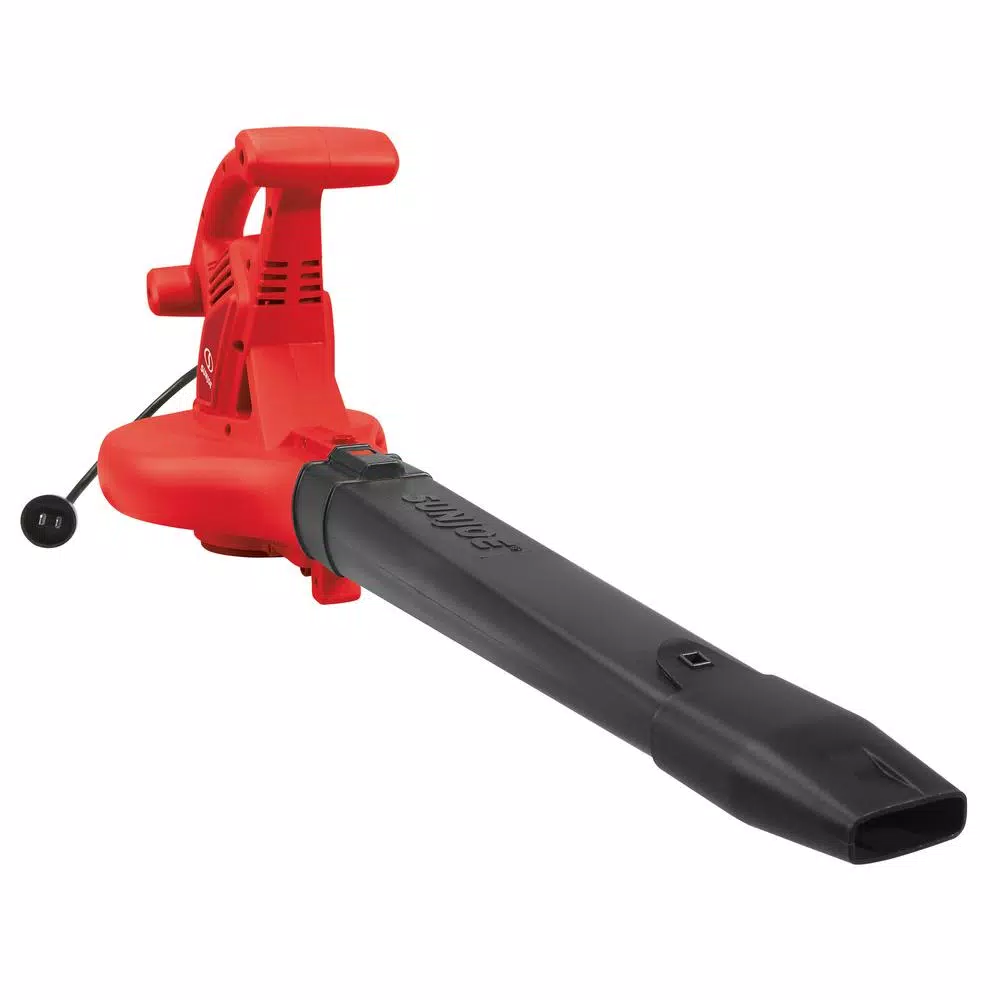 Sun Joe Blower Joe SBJ606E 4-in-1 Electric Handheld Blower, Vacuum, Mulcher, and Gutter Cleaner, 250 MPH, 14 Amp