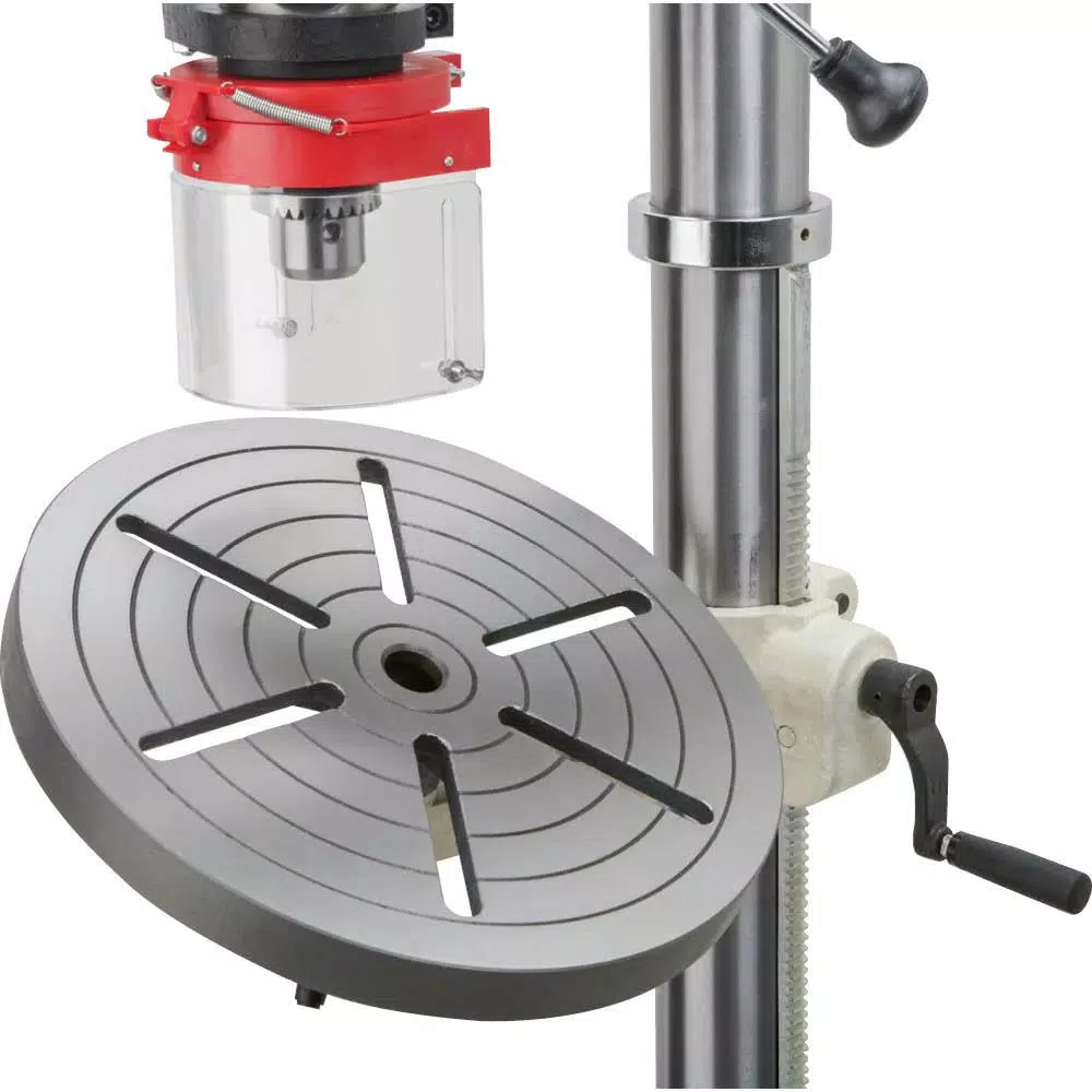 Shop Fox 1 HP 17 in. Floor Model Drill Press with 110V Motor and Morse Taper #3 Spindle