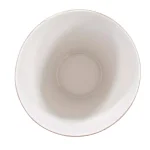 Unbranded Desert Sands Tapered Ceramic Table Vase, Beige Neutral Striae Pattern, 14 in. thumbnail 3