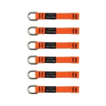 Ergodyne Squids 3180 Tool Tethering Kit with Coil Lanyard, Self-Adhering Tape, and 6 Web Tool Tails thumbnail 2