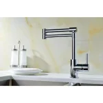 ANZZI Manis Series Deck-Mounted Pot Filler, Polished Chrome thumbnail 7