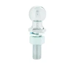 TowSmart 2,000 lb. Capacity Chrome Hitch Ball, 1-7/8 in. Diameter, 1 in. Shank Diameter thumbnail 1