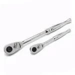 Husky 92-Piece Mechanics Tool Set with 1/4 in. and 3/8 in. Drive Ratchets and Sockets thumbnail 6