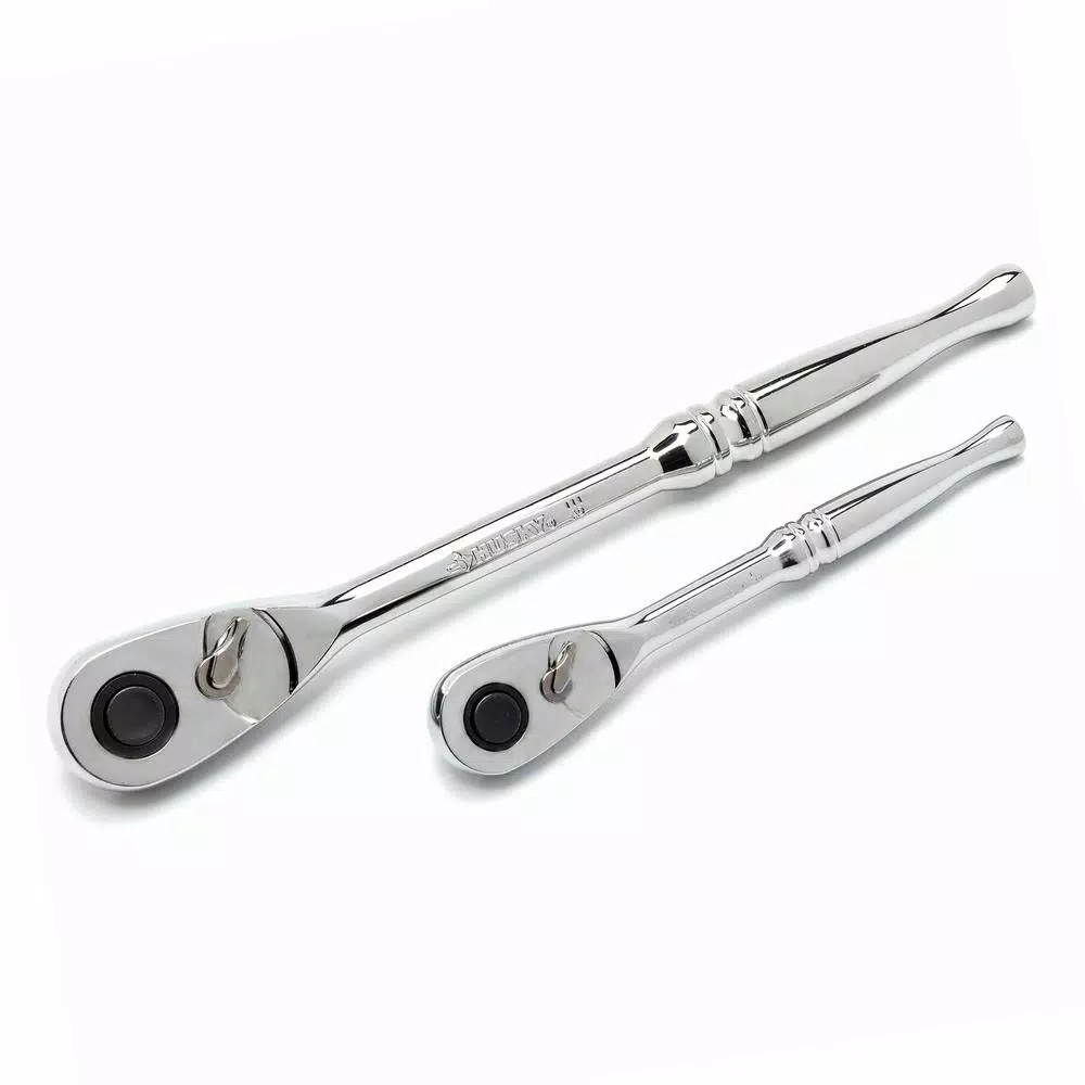 Husky 92-Piece Mechanics Tool Set with 1/4 in. and 3/8 in. Drive Ratchets and Sockets