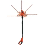 BLACK+DECKER 20V MAX Cordless Pole Hedge Trimmer with 1.5 Ah Battery and Charger thumbnail 8