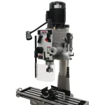 JET JMD-45GHPF Geared Head Square Column Mill Drill Press with Power Downfeed thumbnail 3