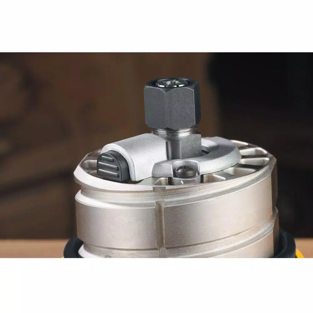 DEWALT 2-1/4 HP 12 Amp Electronic Variable Speed Fixed Base Router with Soft Start