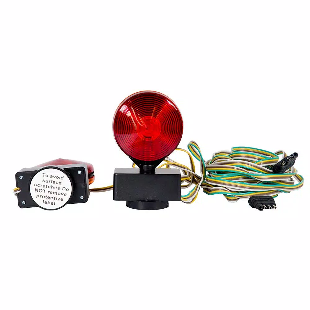 TowSmart 80 in. Magnetic Towing Light Kit with Heavy Duty Bases