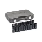 GearWrench 27-Piece 1/2 in. Drive SAE/Metric Deep Impact Socket Set thumbnail 1