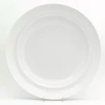 Euro Ceramica White Essential 13 in. Porcelain Serving Bowl thumbnail 1