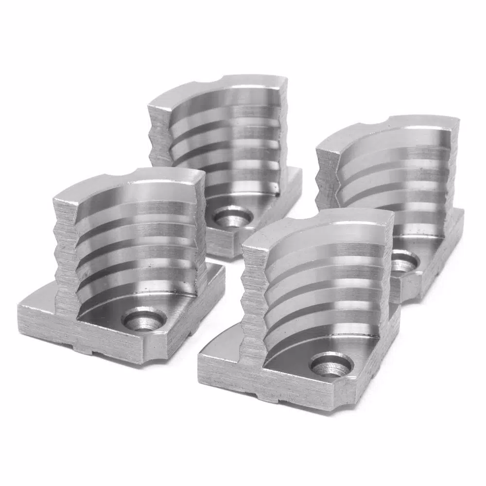 WEN 1.5 in. Double-Grooved Lathe Chuck Jaws for LA4374 3.75 in. 4-Jaw Chuck