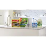 HUSKY 42 Gal. Heavy Duty Clean-Up Trash Bags, 3 mil Thickness, 32-Count Case thumbnail 8