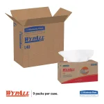 WypAll L40 White Pop-Up Wipers, 9 Boxes of 90 Wipes thumbnail 2