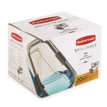 Rubbermaid Brilliance 20-Piece Food Storage Container Set, BPA-Free, Leak-Proof thumbnail 3