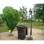 Ultrasac 33 Gallon Black Large Drawstring Trash Bags, Heavy Duty, 86-Count thumbnail 2