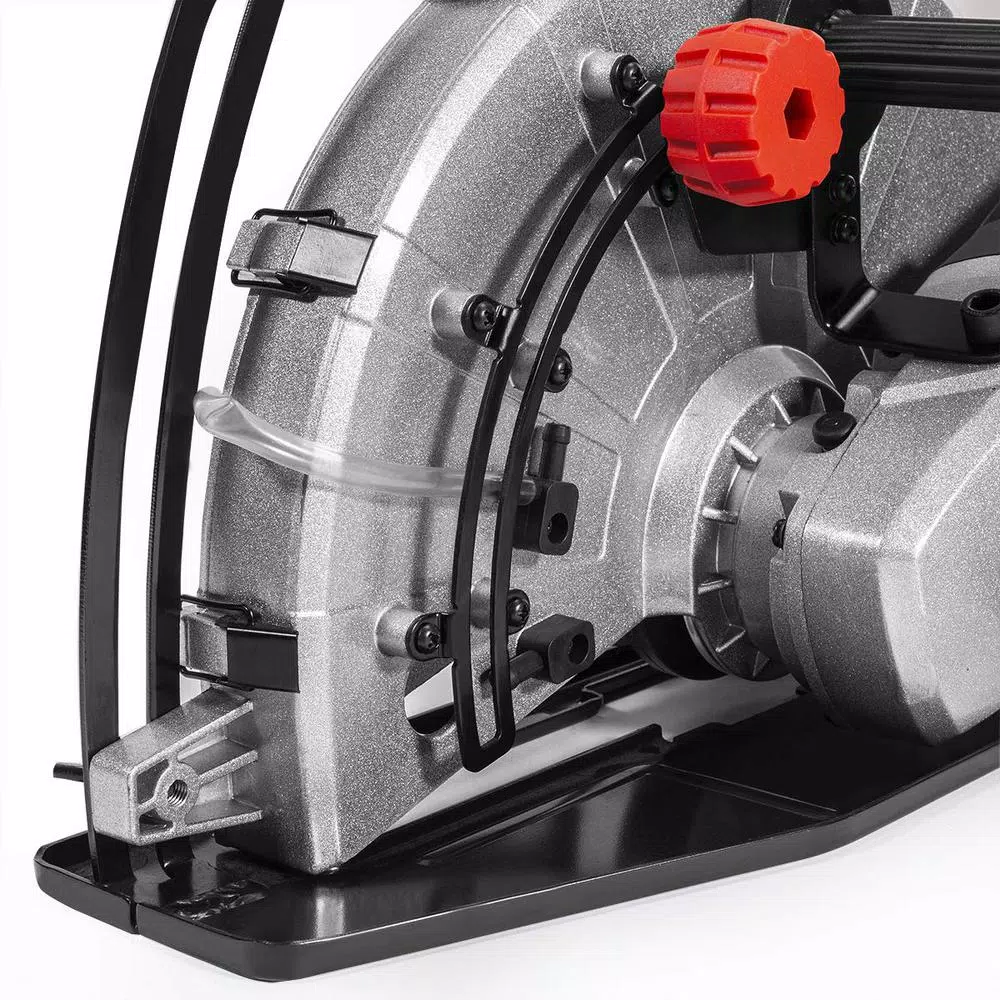 XtremepowerUS 14 in. 15 Amp Worm Drive Circular Saw, Wet/Dry Industrial Cutter