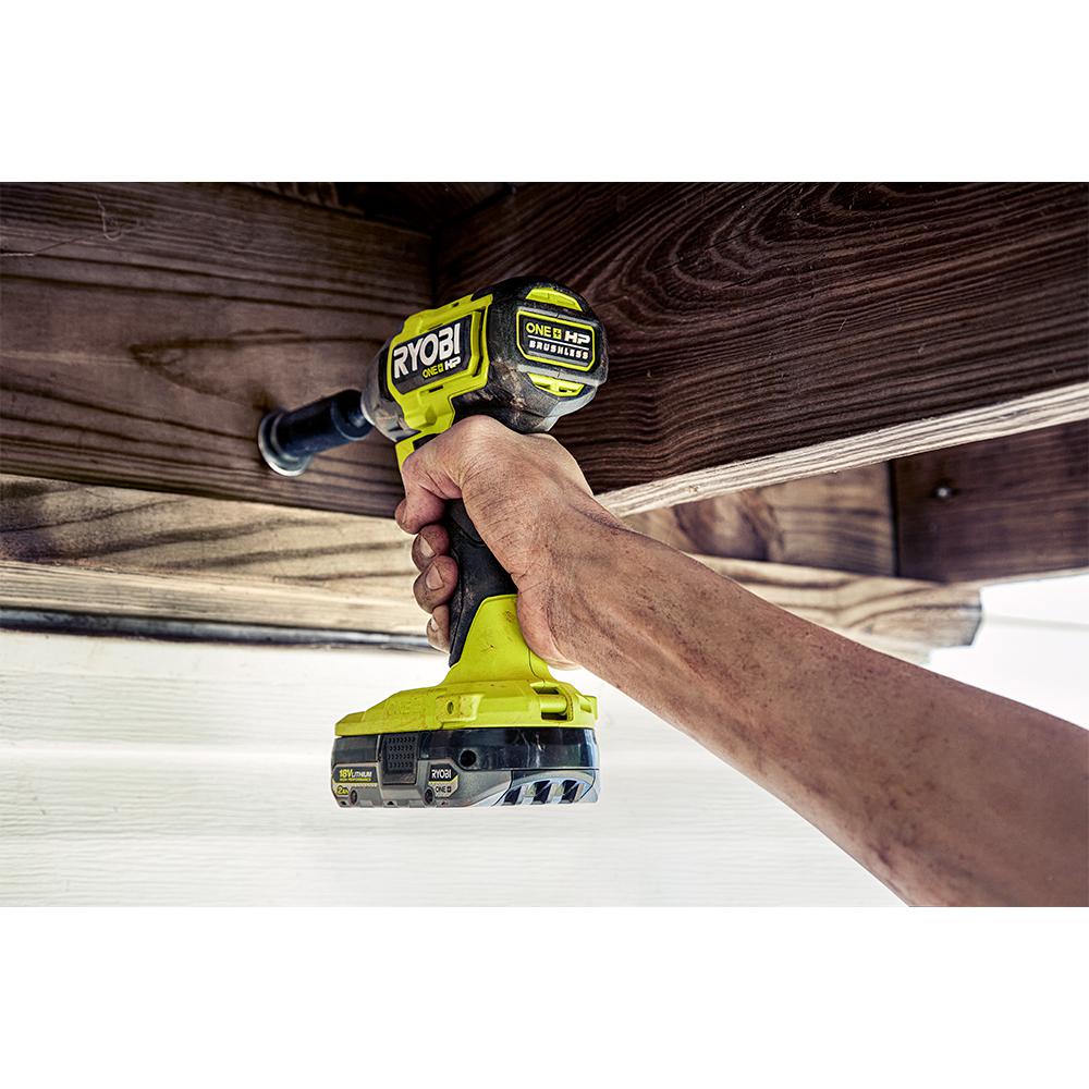 RYOBI ONE+ HP 18V Brushless 1/4 in. 3-Speed Impact Driver (Tool Only)