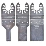 Genesis Universal Quick-Fit Flush Cut Blade Assortment Pack, 3-Piece Stainless Steel thumbnail 1