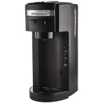 Brentwood Black Single Serve K-Cup Compatible Coffee Maker with Stainless Steel Mug thumbnail 1