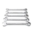 Gearwrench 5-Piece SAE Combination Ratcheting Wrench Set thumbnail 1