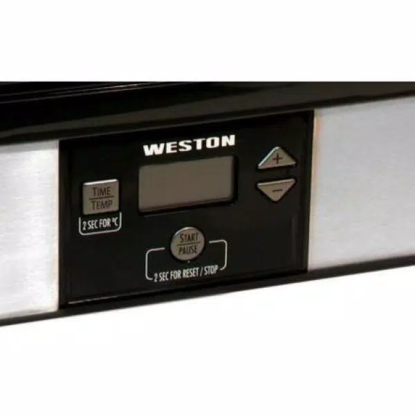 Weston 6-Tray Digital Food Dehydrator with Temperature Sensor and 48-Hour Timer