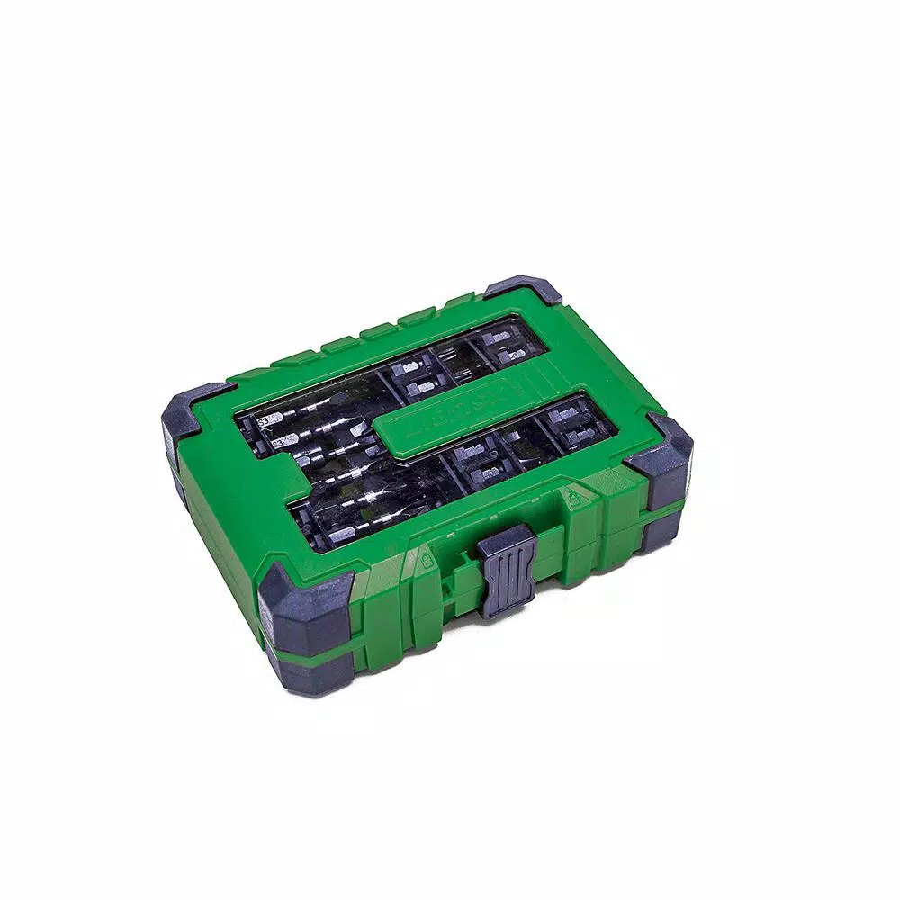 Steel Vision 33-Piece Impact Grade Torsion Bit Set with Nut Drivers