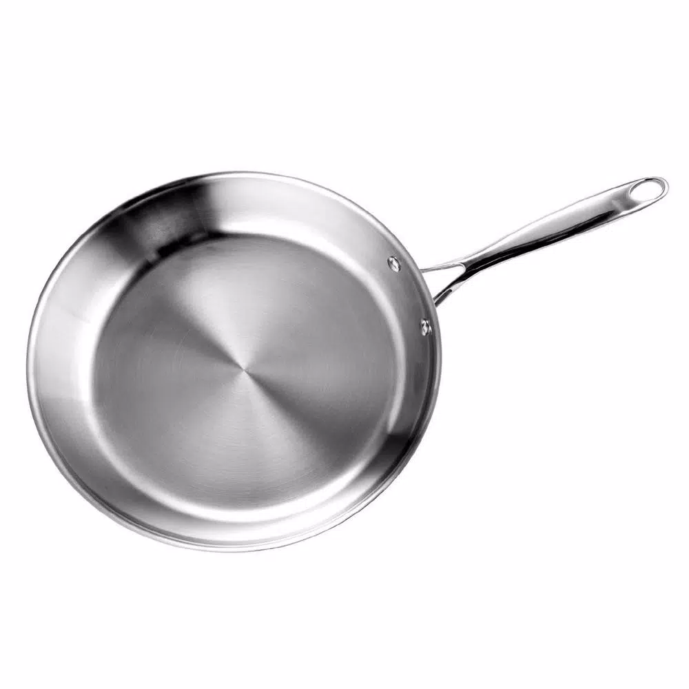 Cooks Standard Multi-Ply Clad 10.5 in. Stainless Steel Frying Pan with Aluminum Core