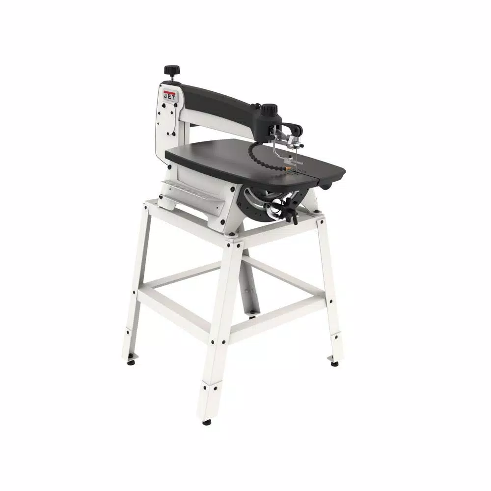 JET 22 in. Scroll Saw with Stand and Foot Switch, 1/16 HP, JWSS-22