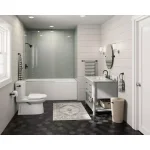 MOEN Banbury 18 in. Single Towel Bar in Mediterranean Bronze thumbnail 3