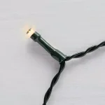 Home Accents Holiday 26 ft. 100-Light White LED Battery-Operated String Lights with Timer, 8 Functions thumbnail 4