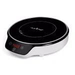 NutriChef 11.1 in. Single Burner Induction Cooktop, 1500W White Hot Plate with Digital Display thumbnail 1