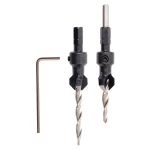Wolfcraft 4-Piece High Speed Steel Wood Countersink and Screw Setter Set thumbnail 3