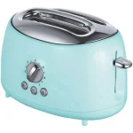 Brentwood Appliances TS-270BL Retro 2-Slice Blue Extra-Wide Slot Toaster thumbnail 1